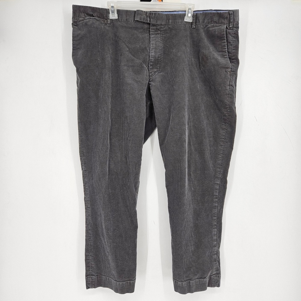 Polo Ralph Lauren Pants Mens 44 x 29 Gray‎ Corduroy Casual Stretch Slim Fit